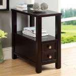 LYDLE SIDE TABLE Espresso Finish